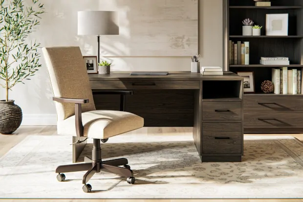 Barkman Redwood City California Amish Office Furniture Collection Image