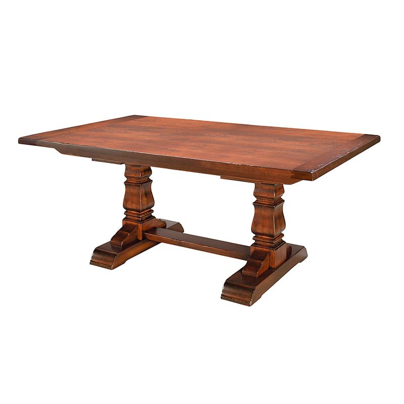 Provincial-cottage-dining-table-with-breadboard-ends