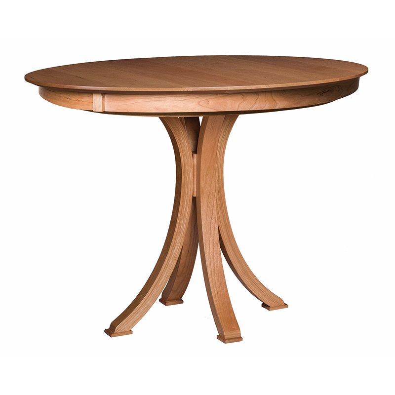 Rippleback-round-pedestal-extension-table