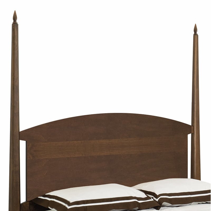waterford flush arch pencil post bed headboard