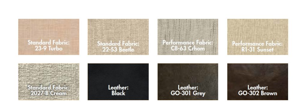 chair fabric options